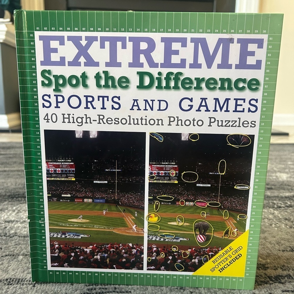 Extreme Spot The Difference Hardback Book